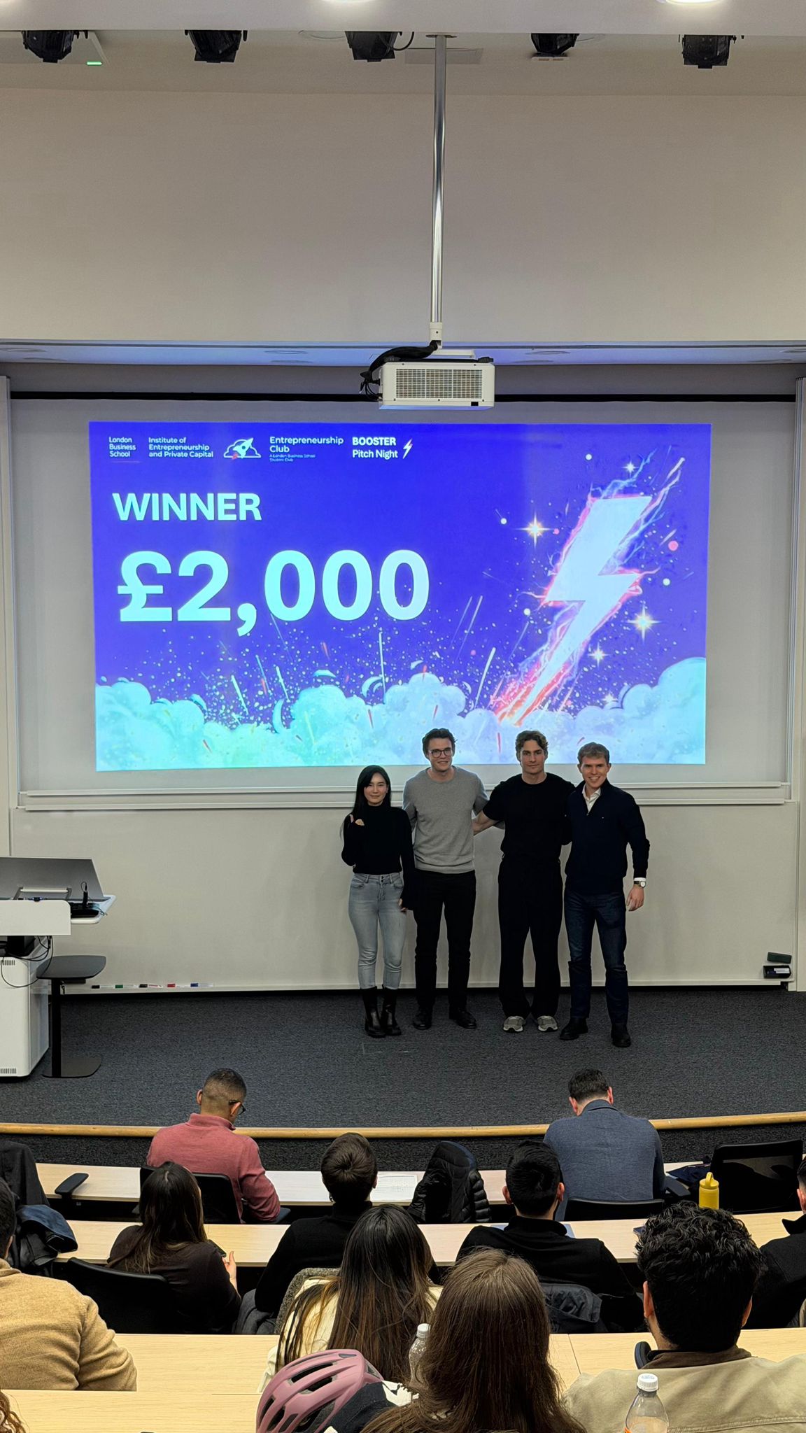 Booster Pitch Night - £2,000 winner