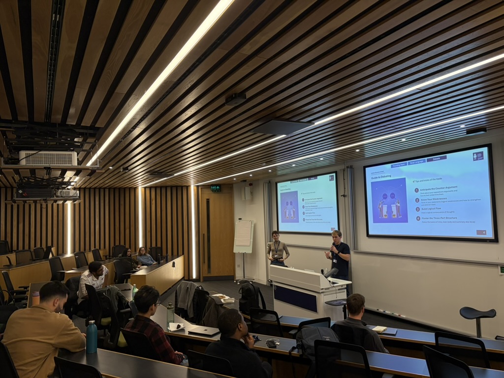 LBS Debating Society session